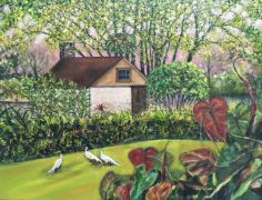 Jail Birds (Old jail at Tedeschi's)